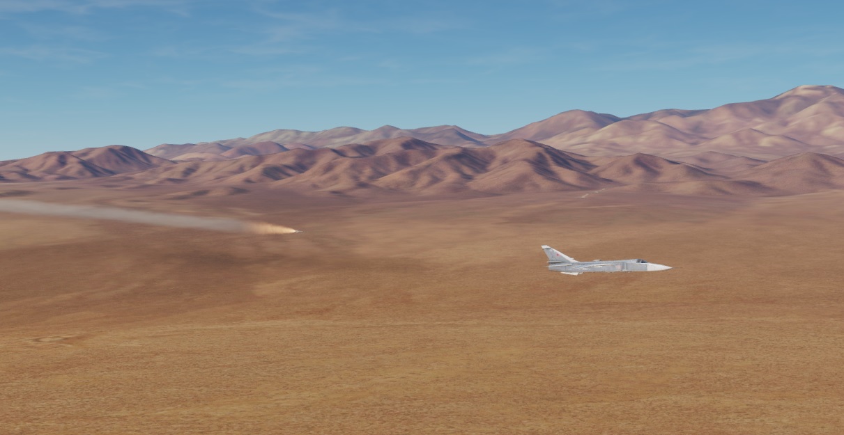 Aim-9 Anflug, Bild von Gladius, Gemeinfrei