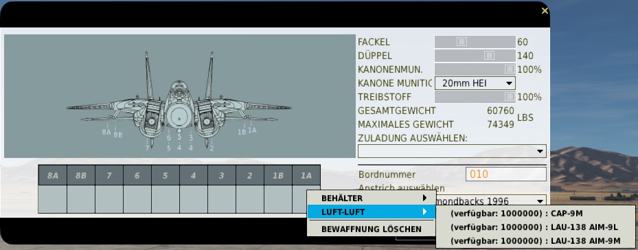 Waffenauswahl, Bild von Gladius, Gemeinfrei