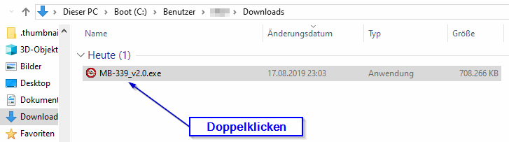 Downloadordner, Bild von Brodo, Gemeinfrei