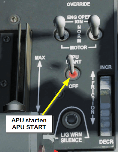 APU START, Bild von kaltokri, Gemeinfrei