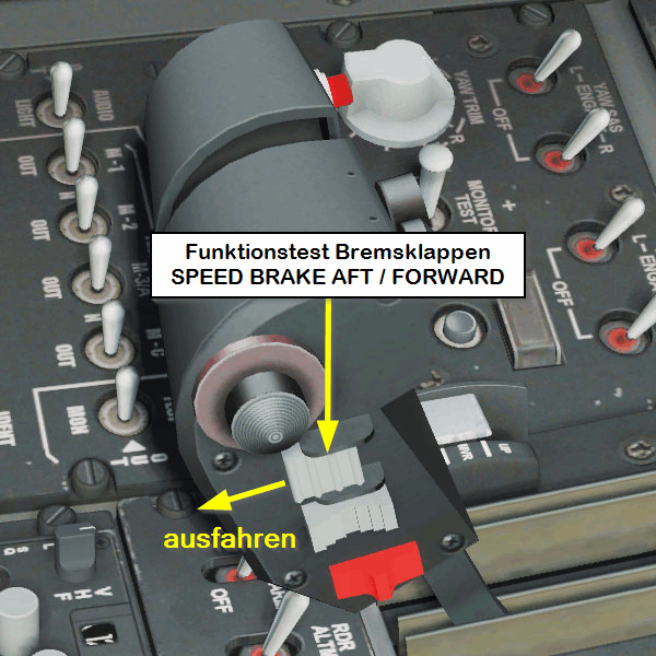 Speed Brake Test, Bild von kaltokri, Gemeinfrei