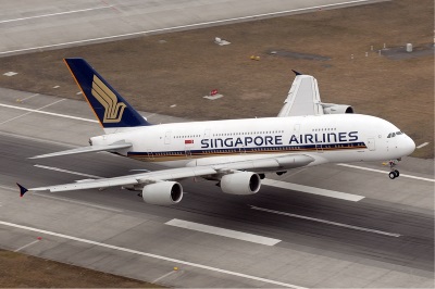 Singapore Airlines stellte die A380 als erste Fluggesellschaft in Dienst